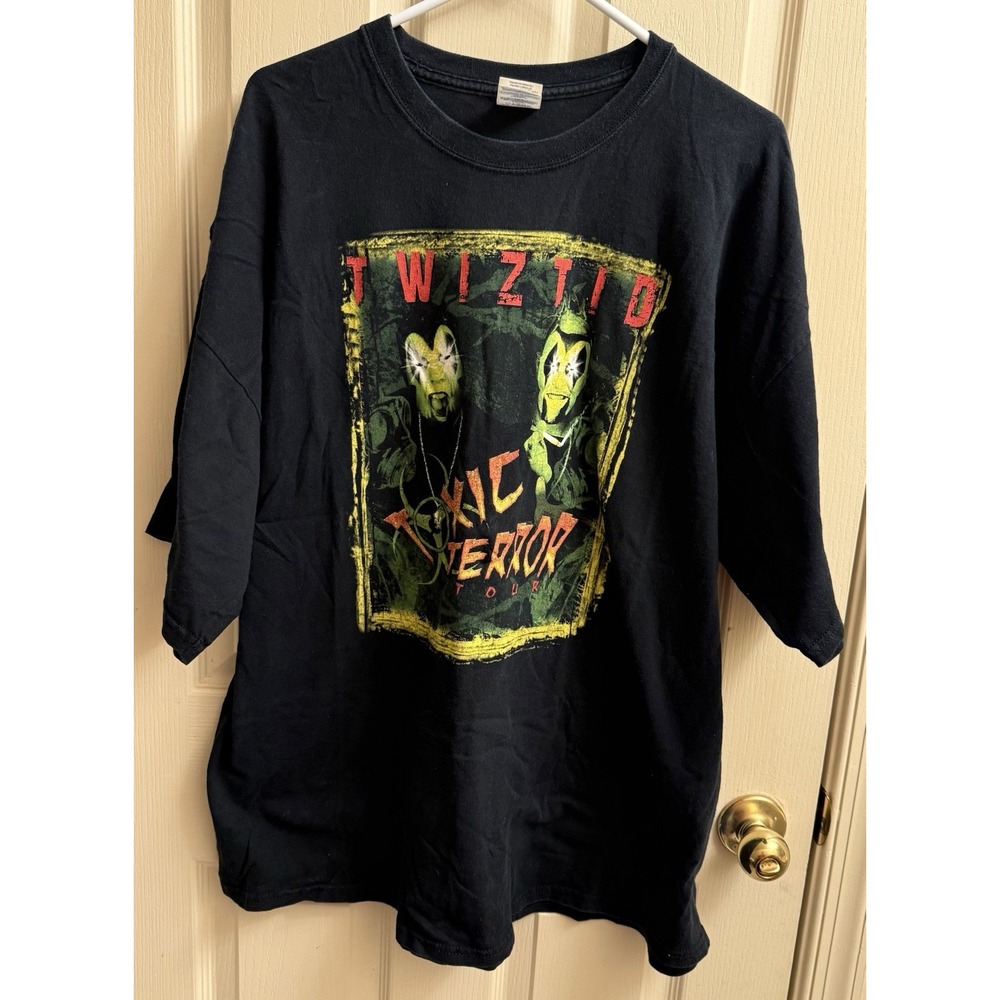 Twiztid Toxic Terror 2008‎ Tour 3XL Black Double Sided T Shirt